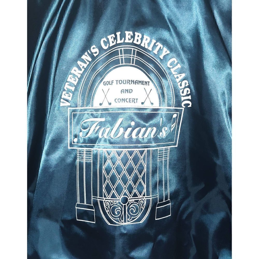 Fabian's Veterans Celebrity Classic Golf Tournament and Concert Silky jacket Siz